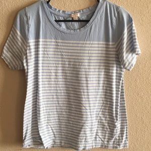 Soft striped tee from J. Crew
